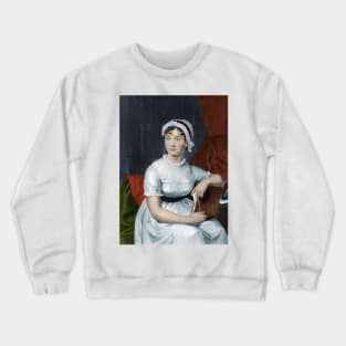 Jane Austen, English Author, British Literature Crewneck Sweatshirt